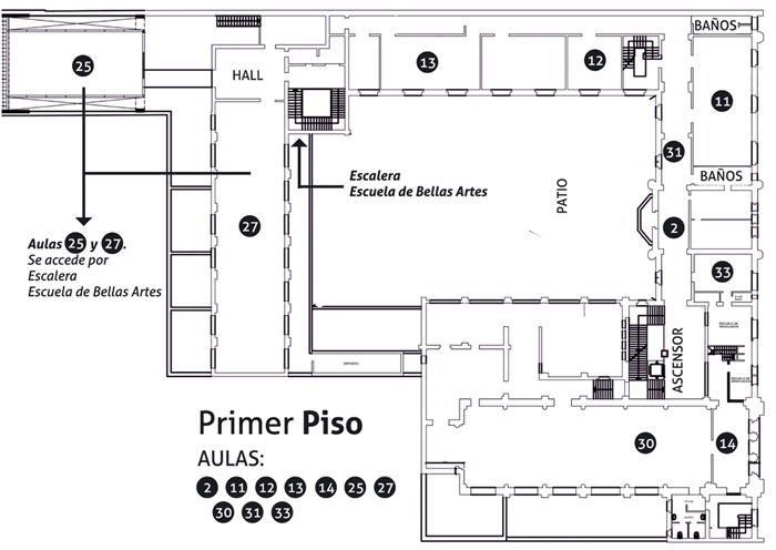 PLano Primer Piso Humanidades